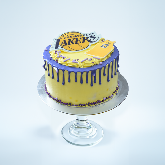 Lakers Legends Drip Cake