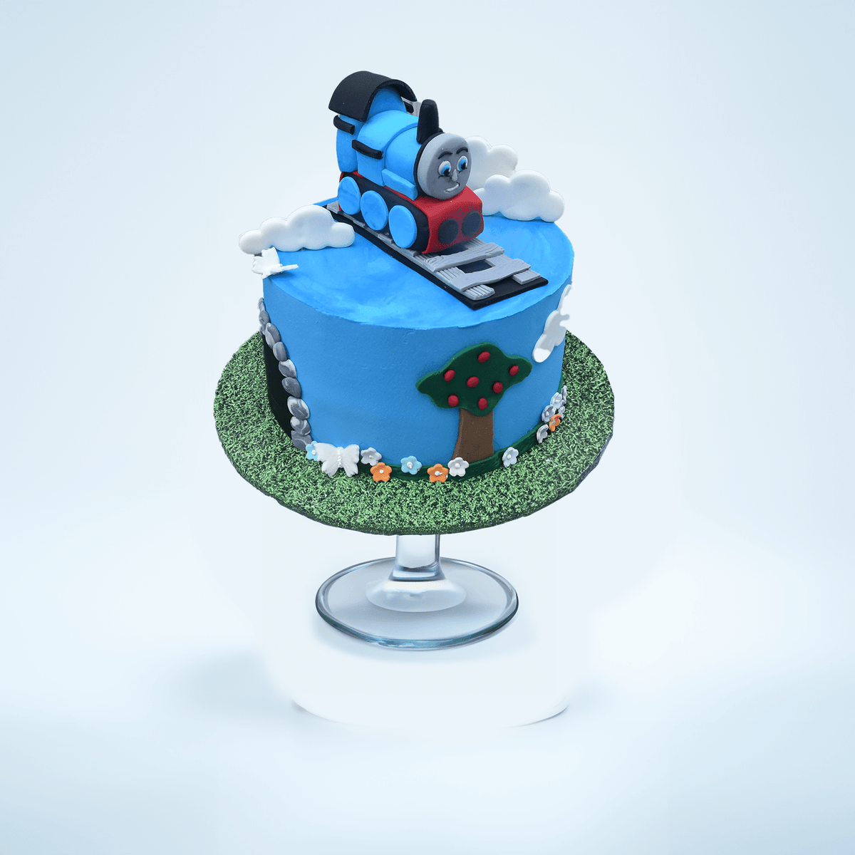 Thomas the Train Track Treat (Buttercream) - Isher Eggless Bakers