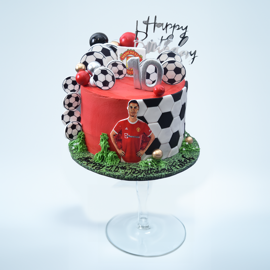 United Goals Cake (Buttercream)