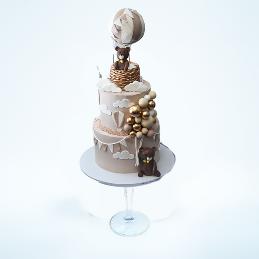 Teddy’s Sky Adventure Cake (Buttercream)