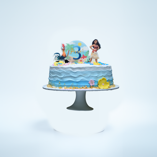Moana’s Island Adventure Cake