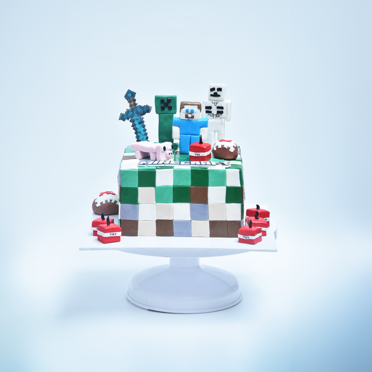 Block Party Adventure Cake (Available in Fondant Icing Only)