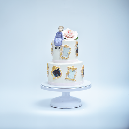 Royal Portrait Gallery Cake  (Available in Buttercream or Fondant)