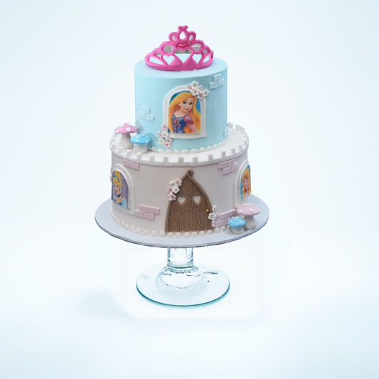 Royal Princess Castle (Buttercream)