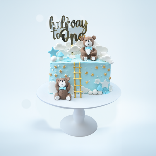 Teddy’s Dreamy Halfway Cake (Buttercream)