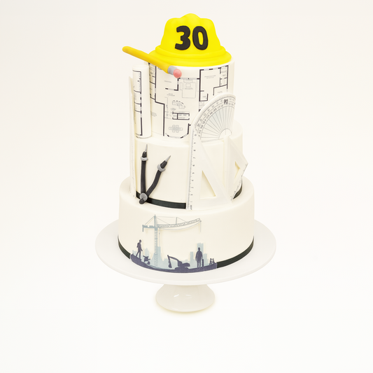 Architect & Engineer Cake (Buttercream)