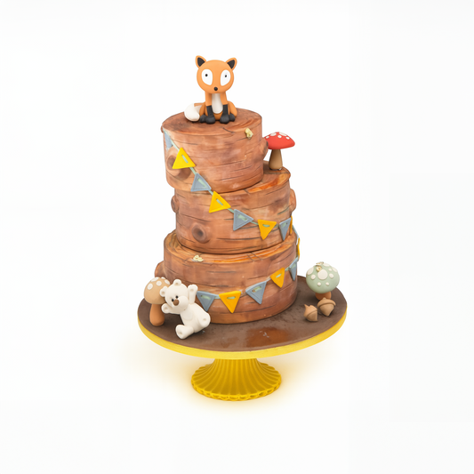 Whimsical Woodland Friends (Fondant)