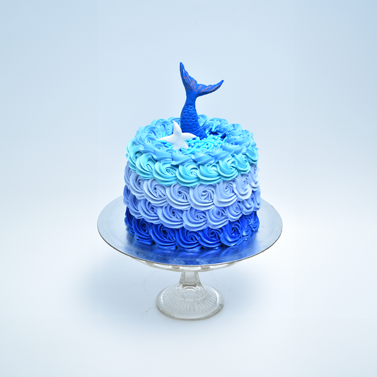 Ocean Dreams Mermaid Cake