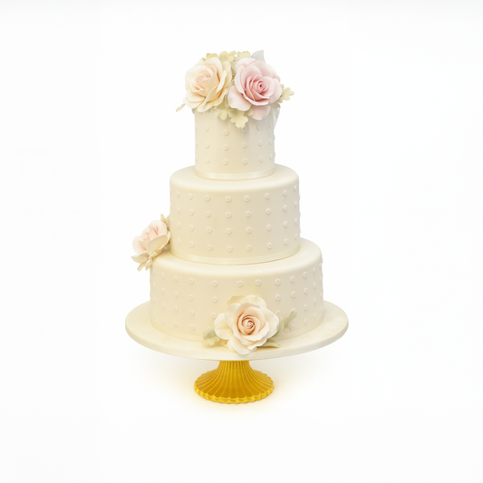 Pearl Rose Romance (Fondant)