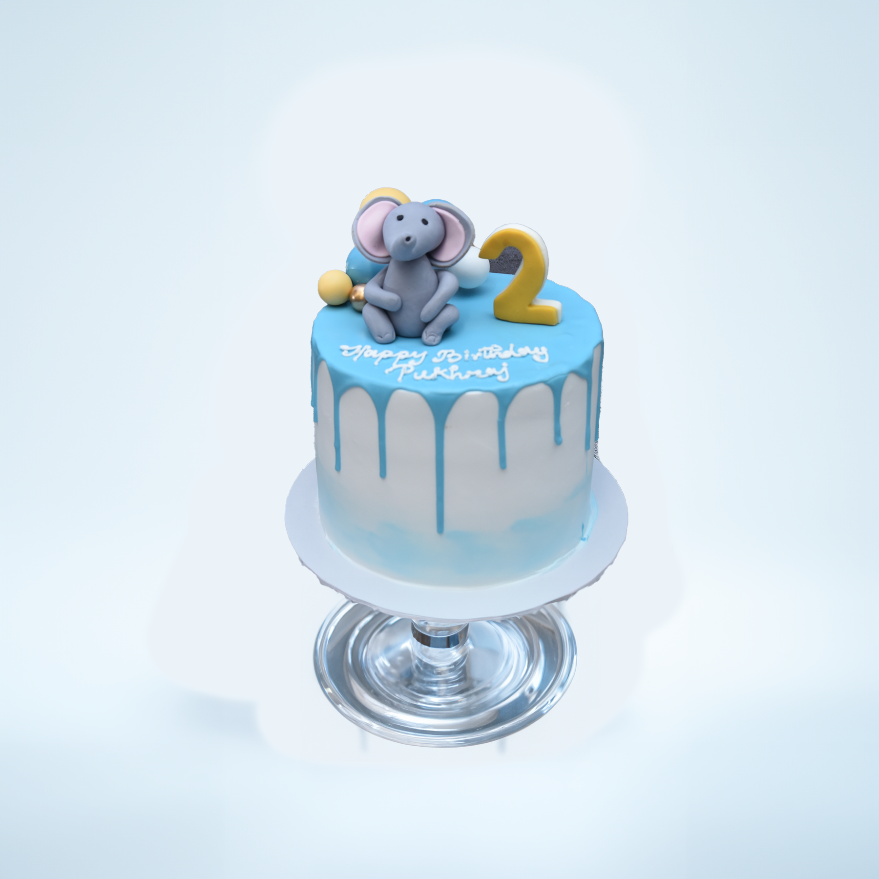 Baby Elephant Joy Cake (Available in fresh cream icing or