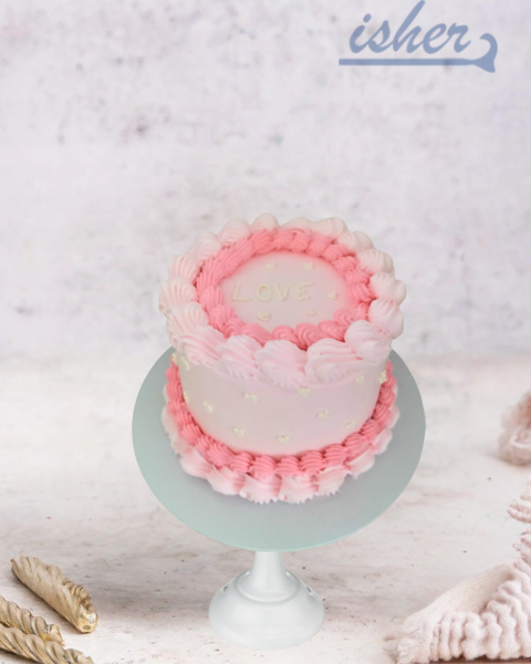Easy Pink Cake (Cc812)
