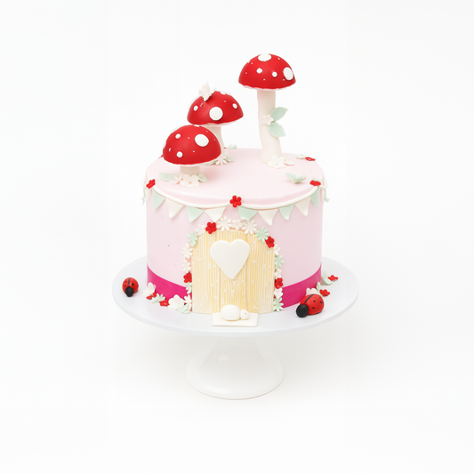 Fairy Toadstool Cake (Buttercream)