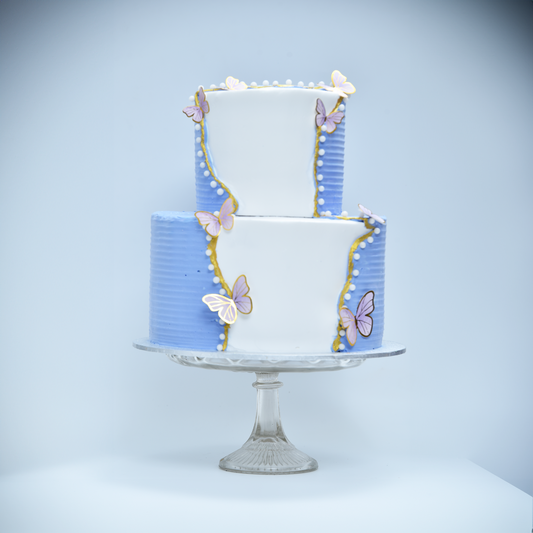 Fluttering Lavender dream 2 tier