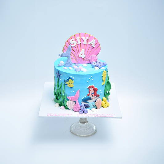 Ariel’s Birthday Splash (Buttercream)
