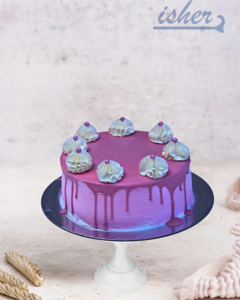 Pretty In Pink Drip Cake(Cc809)