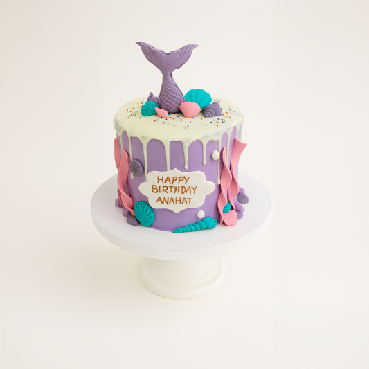 Mermaid Tail Drip Cake