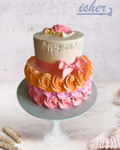 Shades Of Pink Cake (Bs917)