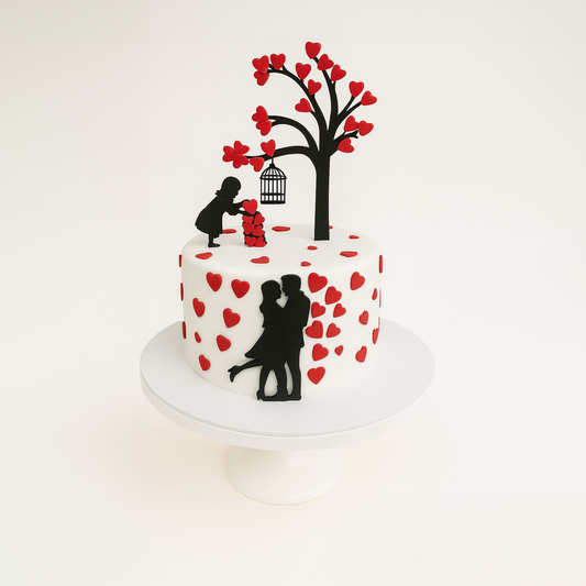 Love in Silhouette  (Buttercream)
