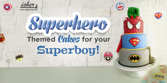 SUPERHERO THEMED CAKES FOR YOUR SUPERBOY