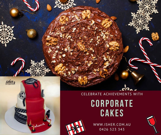 MAKE YOUR EVENTS DELICIOUS WITH CORPORATE CAKES - Isher Eggless Bakers
