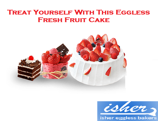 TREAT YOURSELF WITH THIS EGGLESS FRESH FRUIT CAKE