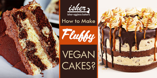 HOW TO MAKE FLUFFY VEGAN CAKES?