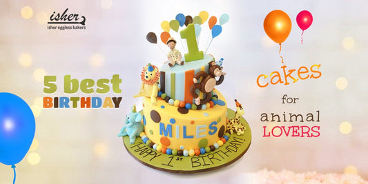 5 BEST BIRTHDAY CAKES FOR ANIMAL LOVERS - Isher Eggless Bakers
