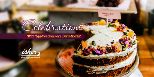 CELEBRATIONS WITH EGG-FREE CAKES ARE EXTRA-SPECIAL