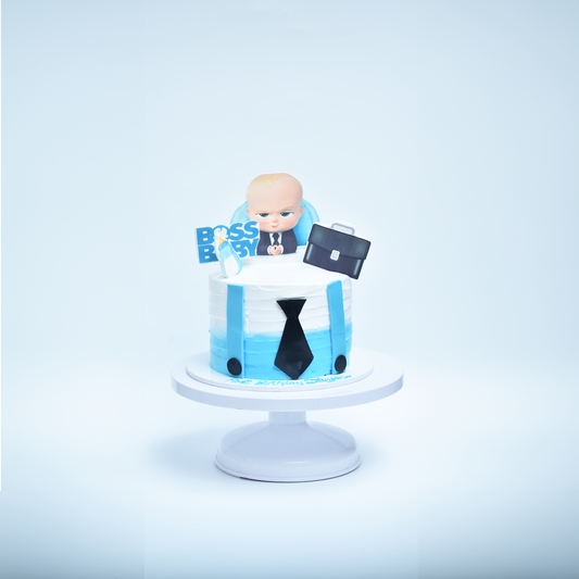 Boss Baby Celebration Cake(Available in Buttercream and Cream icing)
