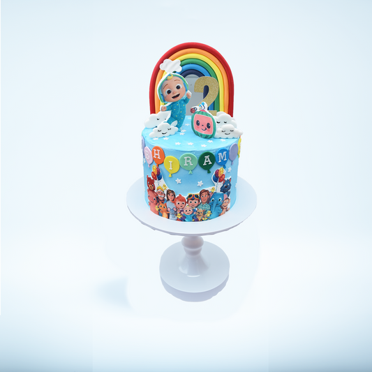 Cocomelon Cheer(Available in Buttercream icing only)
