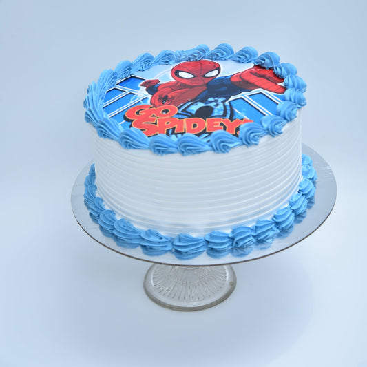 Spidey Photo Cake