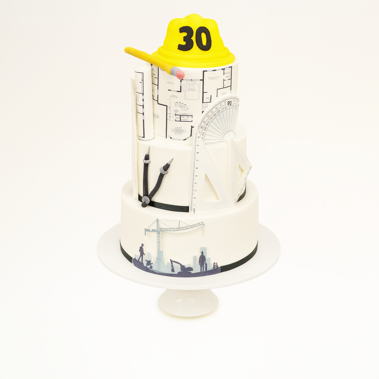 Architect & Engineer Cake (Buttercream)