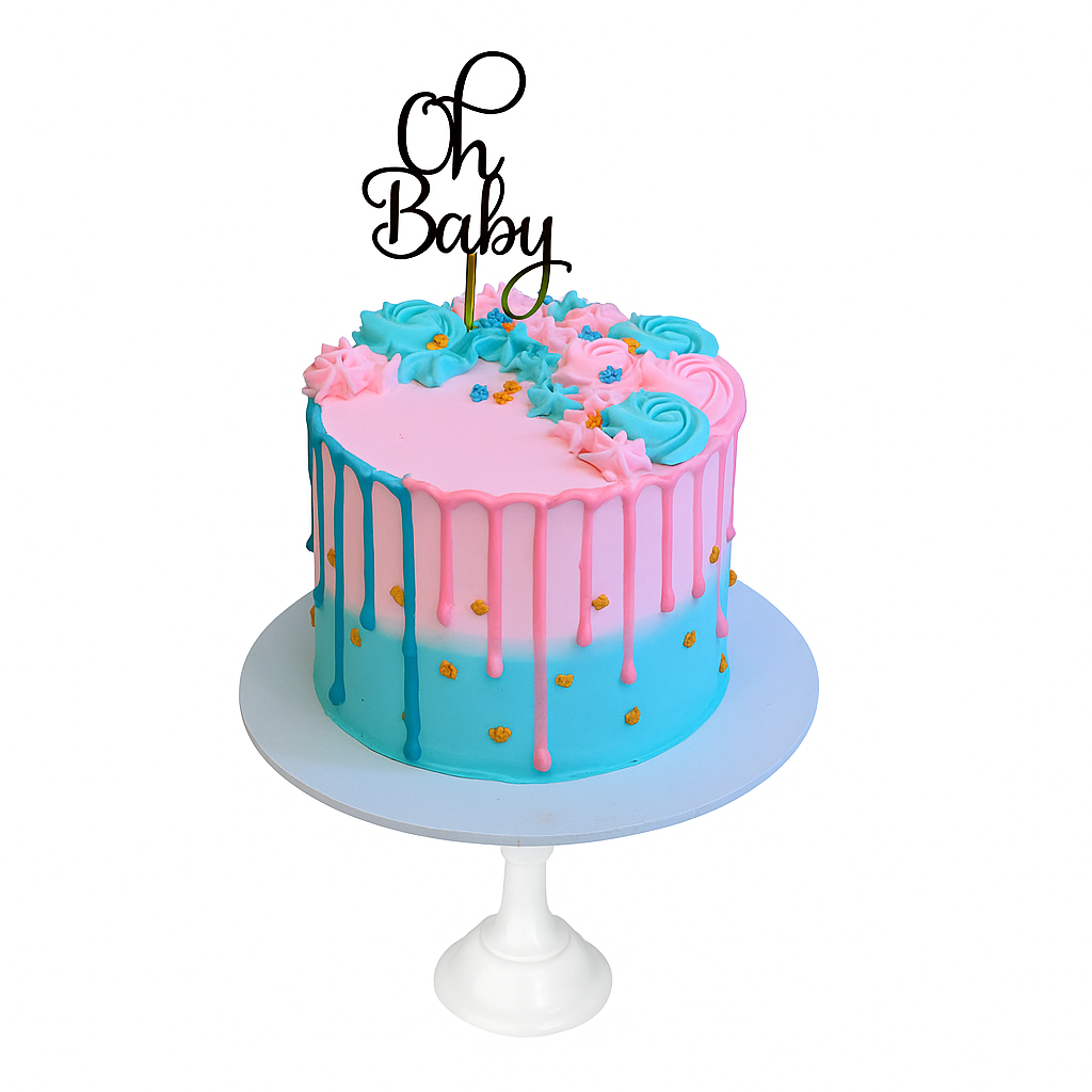 Oh baby baby shower Cake