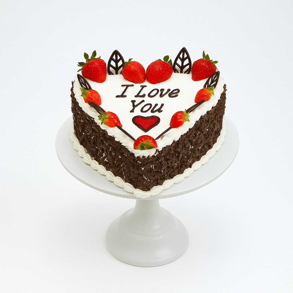 Choco Strawberry Love Heart