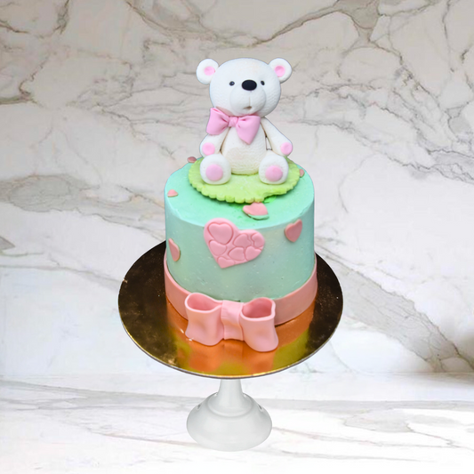 Tiny Teddy Cake (Available in Buttercream Only)