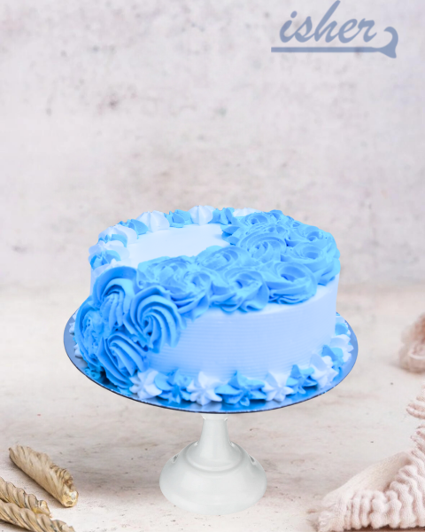 Blue Rose Cake (Cc286)