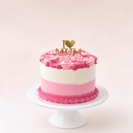Blush Ombre Mother’s Day Cake