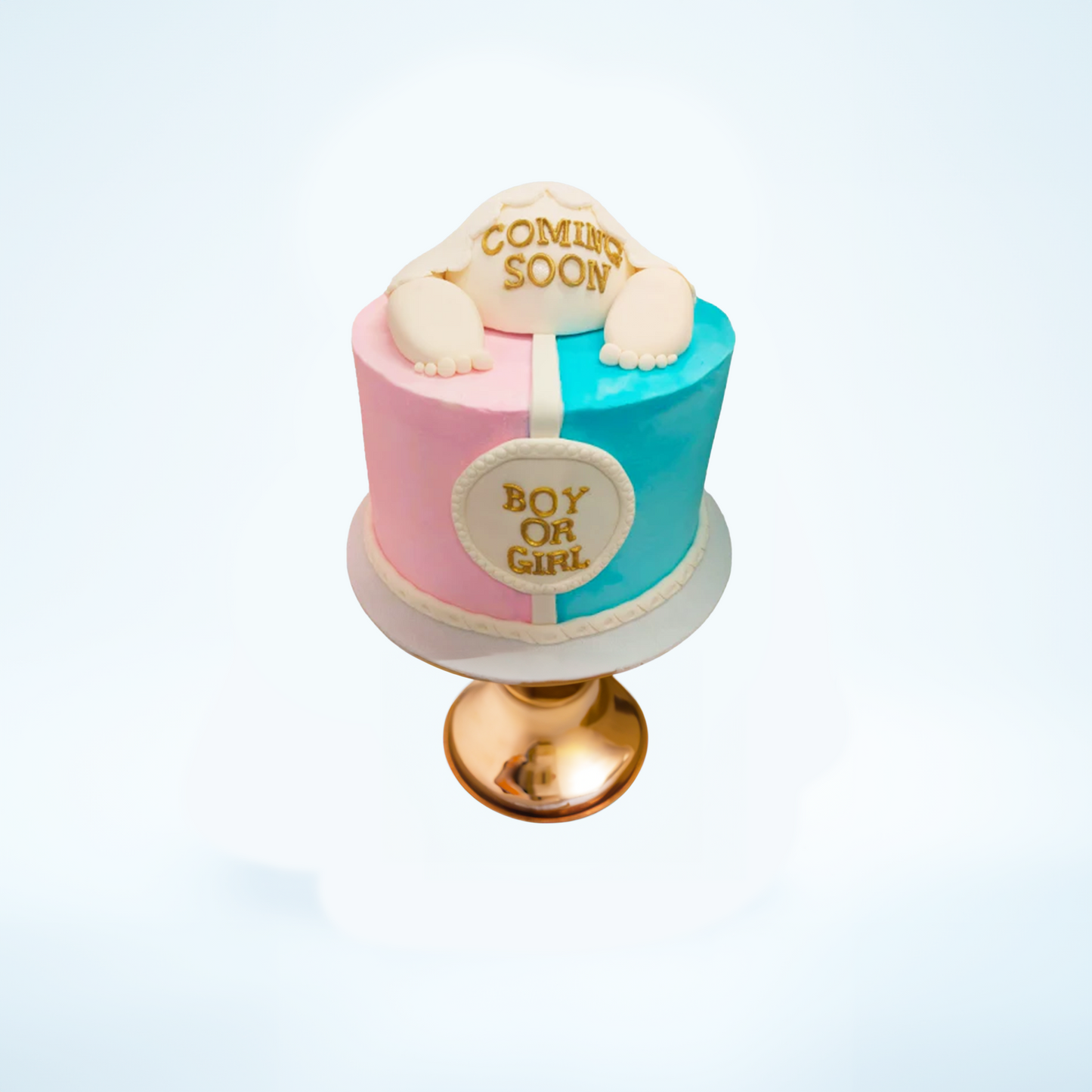 Coming soon Baby Shower Cake(Available in Buttercream Only)