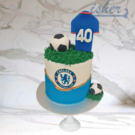 Chelsea Glory Cake(Available In Fresh Cream Icing Or Buttercream) Cake