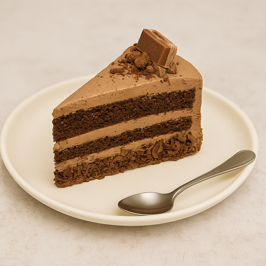 Kit kat cake slice