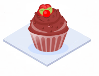 Assorted chocolates cupcakes
