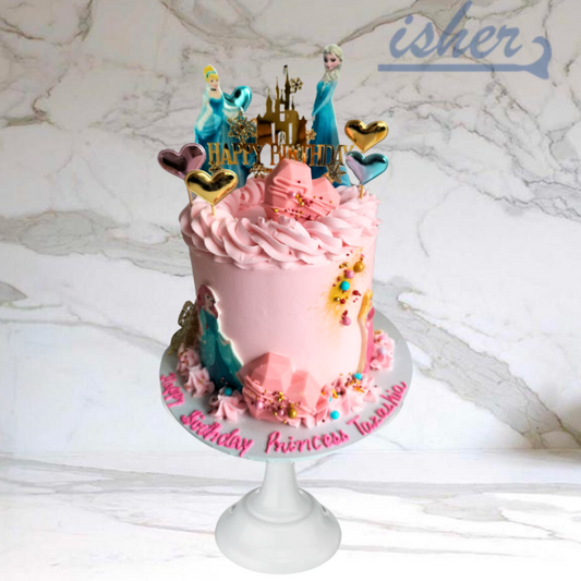 Enchanted Princess Dream Cake(Available In Fresh Cream Icing Or Buttercream) Cake