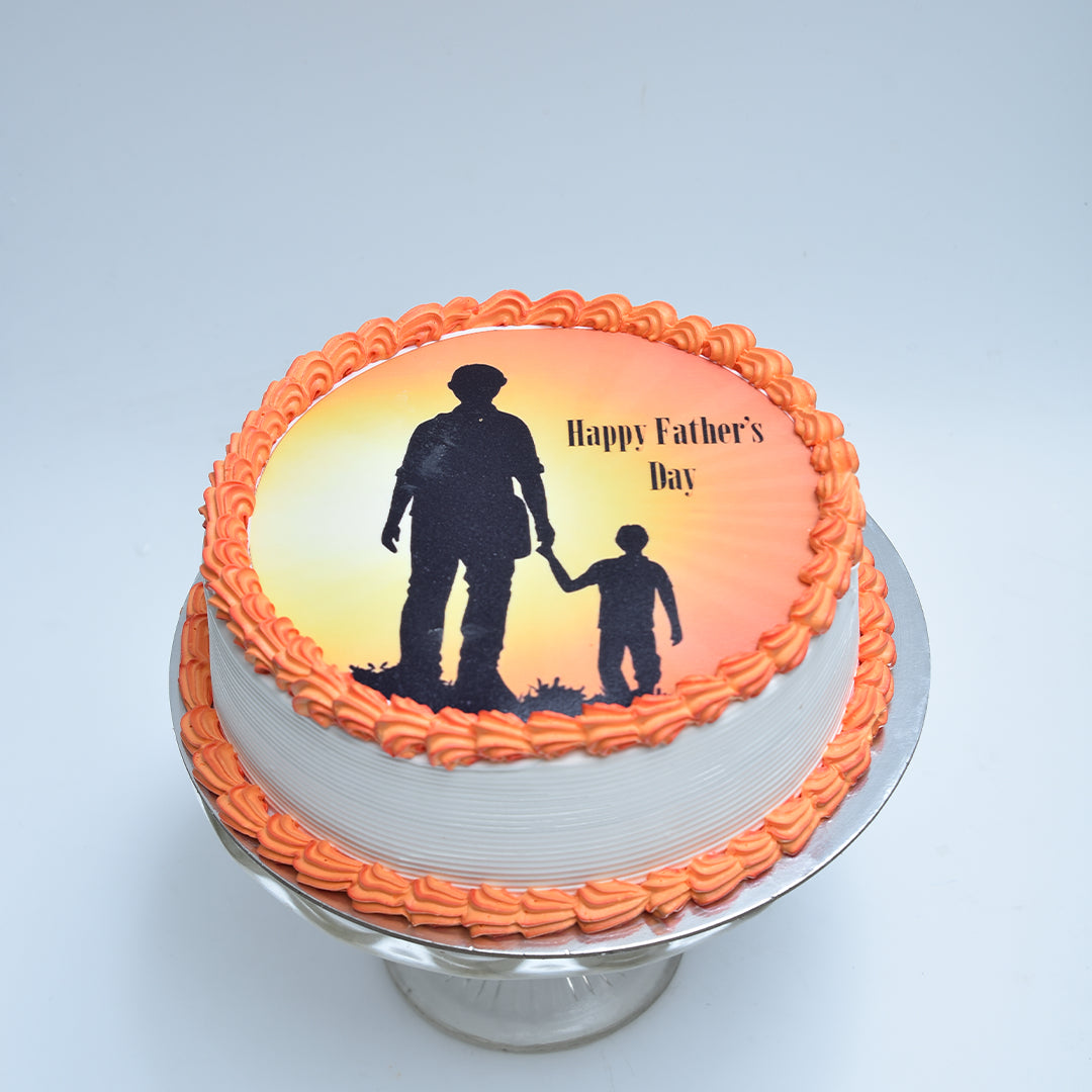 My Hero, My Dad Cake