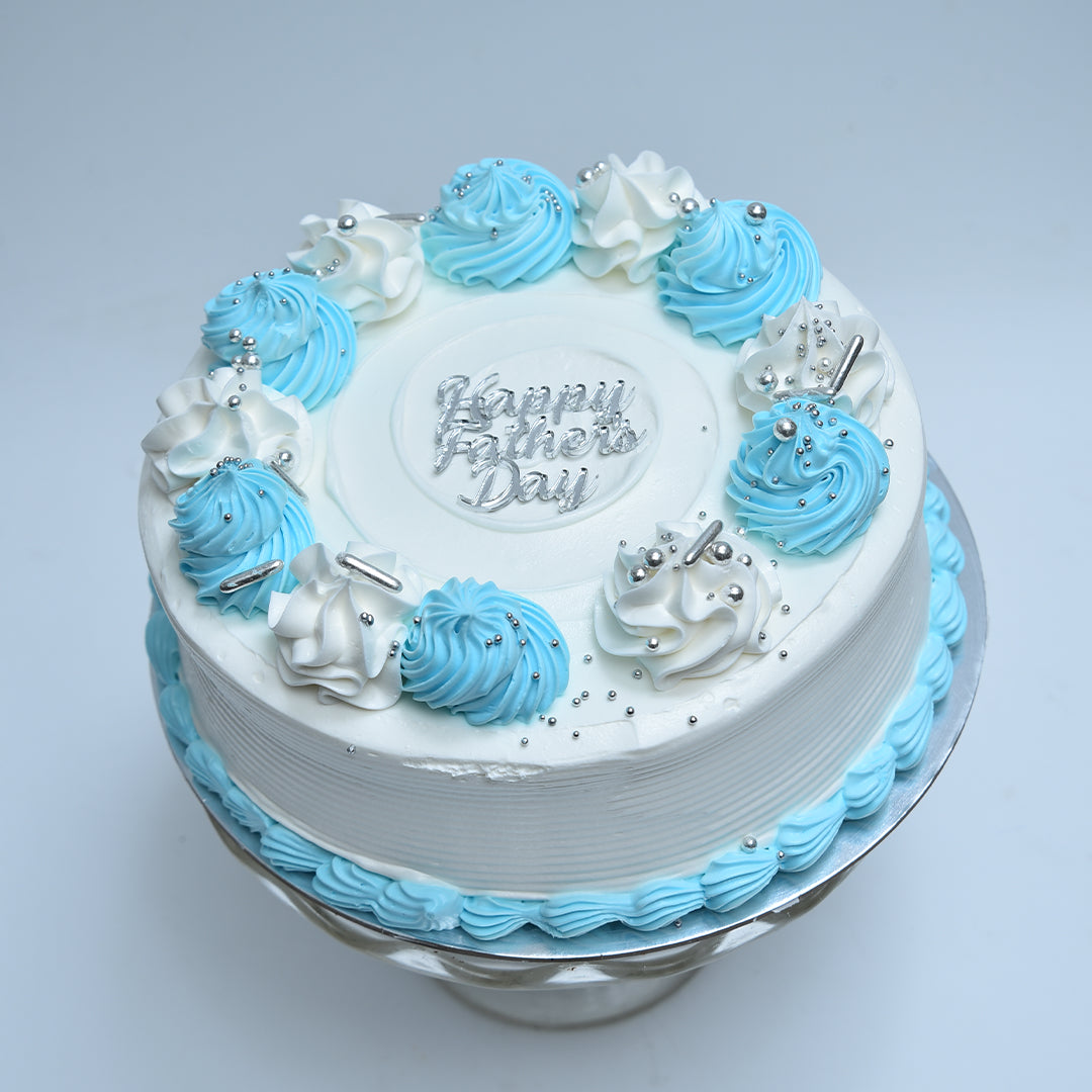 Blue Bliss Father’s Day Cake