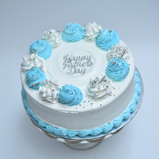 Blue Bliss Father’s Day Cake