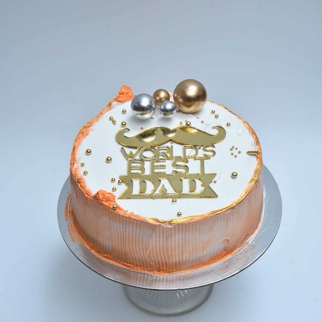 World’s Best Dad Luxe Cake