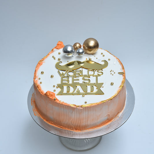World’s Best Dad Luxe Cake