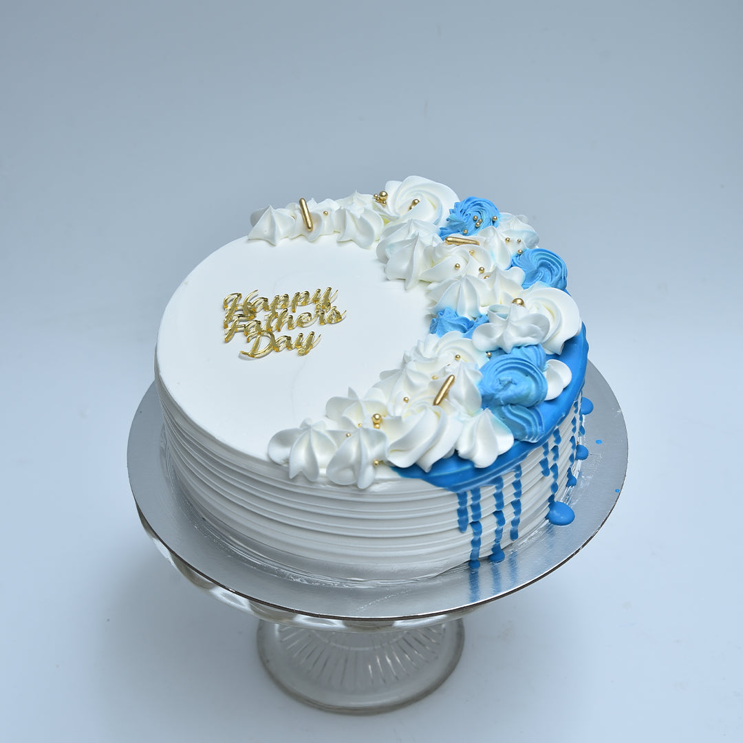 Blue Cascade Father’s Day Cake