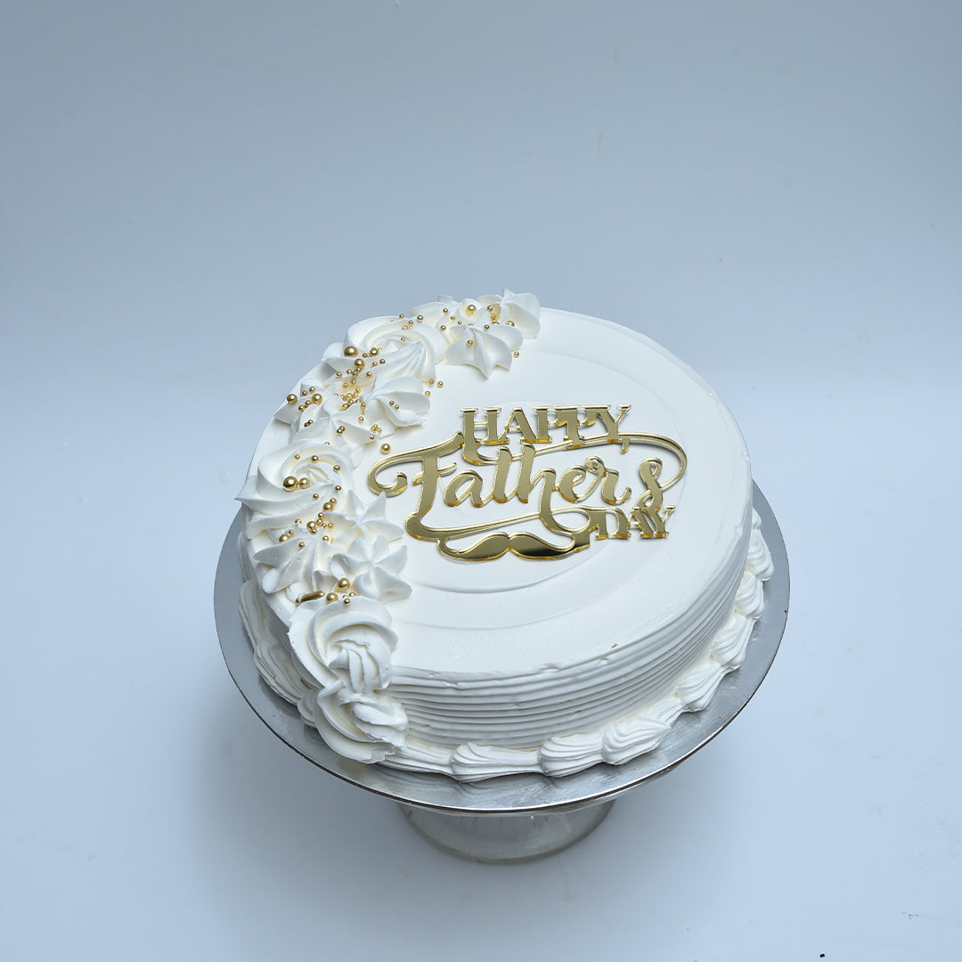 Golden Father’s Day Cake