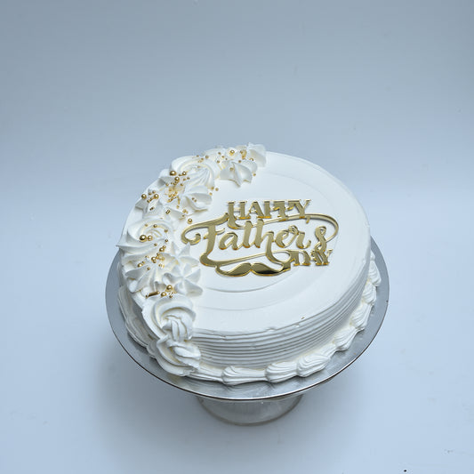 Golden Father’s Day Cake